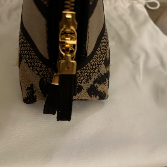 Christian Dior Leopard Printed Cloth Clutch (New; $800) - Picture 6 of 11